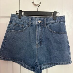 SHEIN Blue Jean Shorts for Women